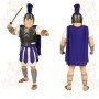 Blue Gladiator Mascot Costume