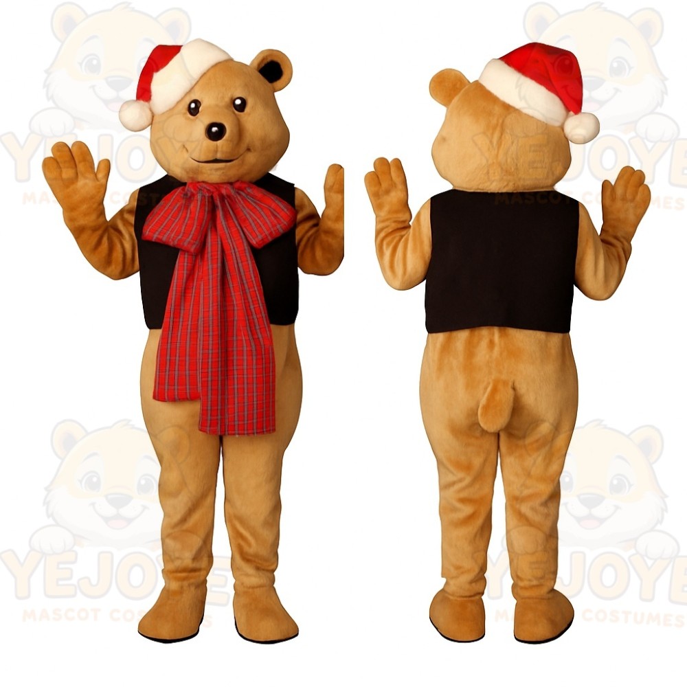 Brown Bear Mascot Costume