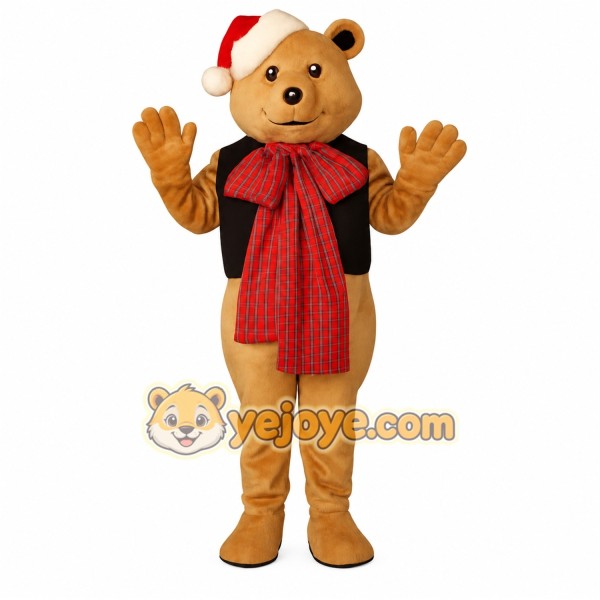 Brown Bear Mascot Costume