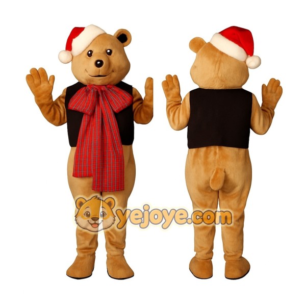 Brown Bear Mascot Costume