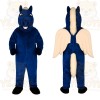 Blue Horse Mascot Costume