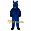 Blue Horse Mascot Costume