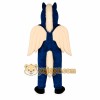 Blue Horse Mascot Costume
