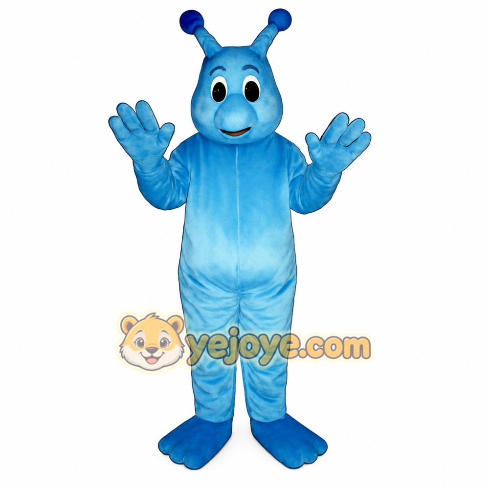 Blue Bug Mascot Costume Blue Bug Mascot Costume