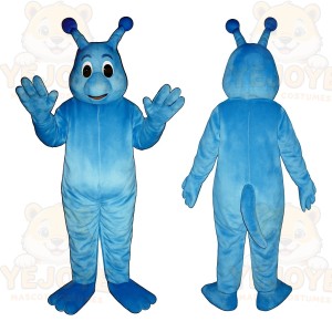 Blue Bug Mascot Costume