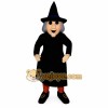 Black Witch Mascot Costume Black Witch Mascot Costume