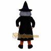 Black Witch Mascot Costume Black Witch Mascot Costume