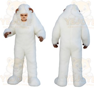 White Monkey Mascot Costume