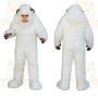 White Monkey Mascot Costume