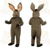 Gray Donkey Mascot Costume