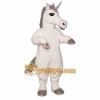 White Unicorn Mascot Costume