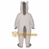 White Unicorn Mascot Costume