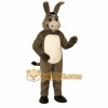 Brown Donkey Mascot Costume Brown Donkey Mascot Costume