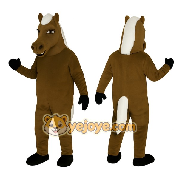 Brown Horse Mascot Costume