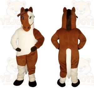 Brown Horse Mascot Costume