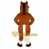 Brown Horse Mascot Costume Brown Horse Mascot Costume