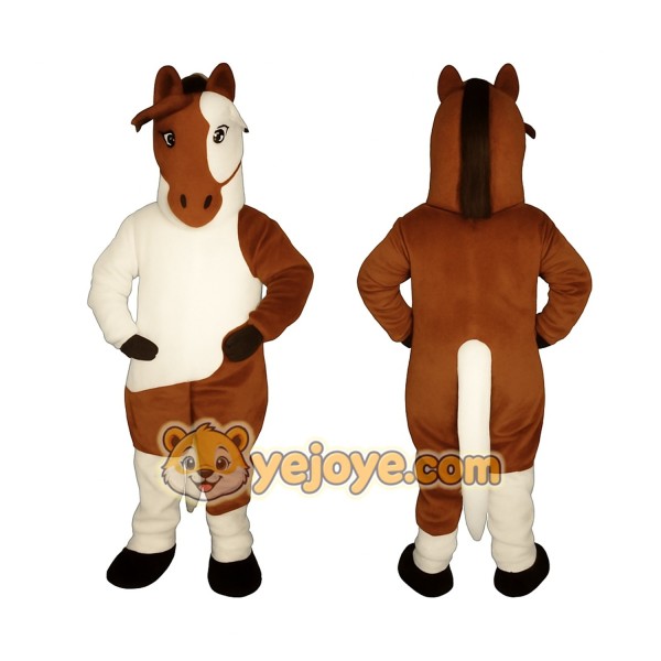 Brown Horse Mascot Costume