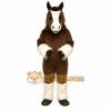 Brown Horse Mascot Costume Brown Horse Mascot Costume