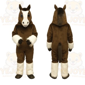 Brown Horse Mascot Costume