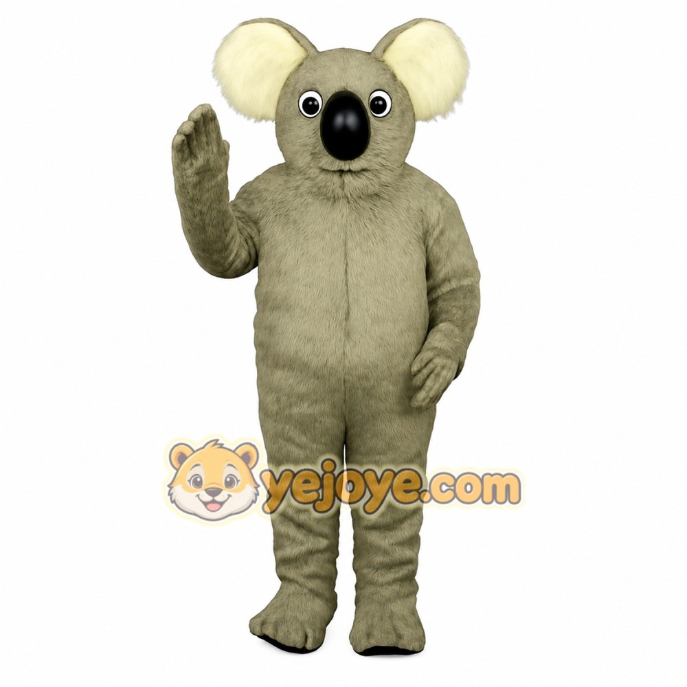 Gray Koala Mascot Costume Gray Koala Mascot Costume