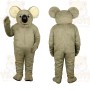 Gray Koala Mascot Costume