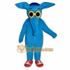 Blue Elephant Mascot Costume Blue Elephant Mascot Costume