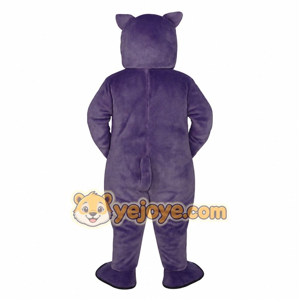 Purple Hippo Mascot Costume Purple Hippo Mascot Costume