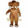 Brown Mammoth Mascot Costume Brown Mammoth Mascot Costume