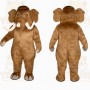 Brown Mammoth Mascot Costume