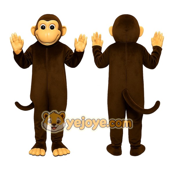Brown Monkey Mascot Costume