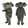 Gray Elephant Mascot Costume