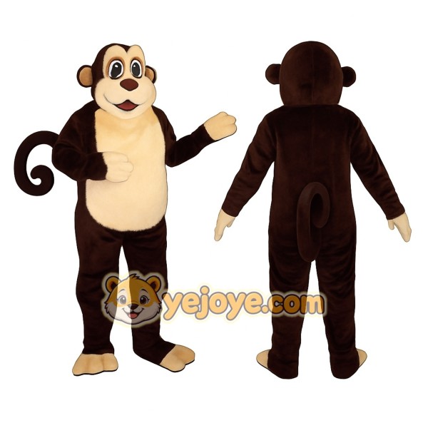 Brown Monkey Mascot Costume