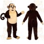 Brown Monkey Mascot Costume