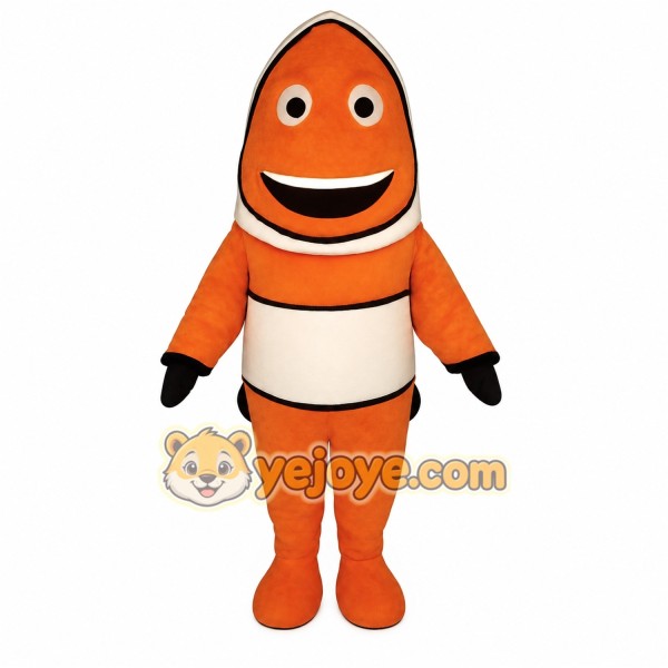 Orange Fish Mascot Costume