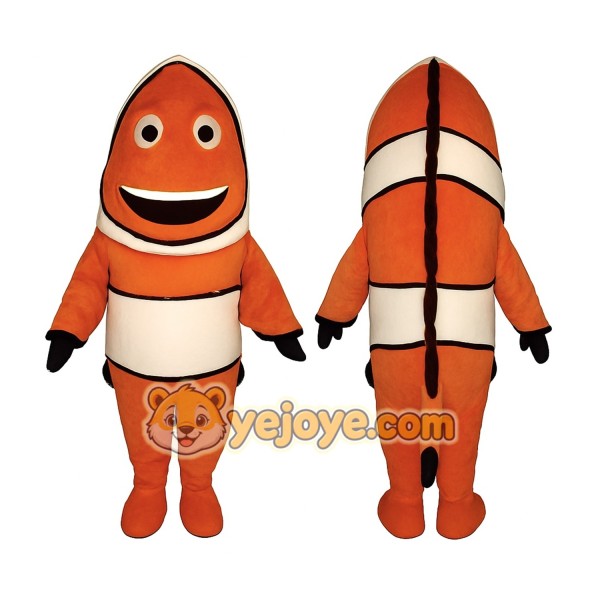 Orange Fish Mascot Costume