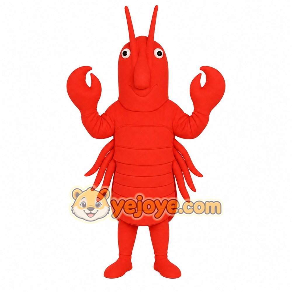 Red Lobster Mascot Costume