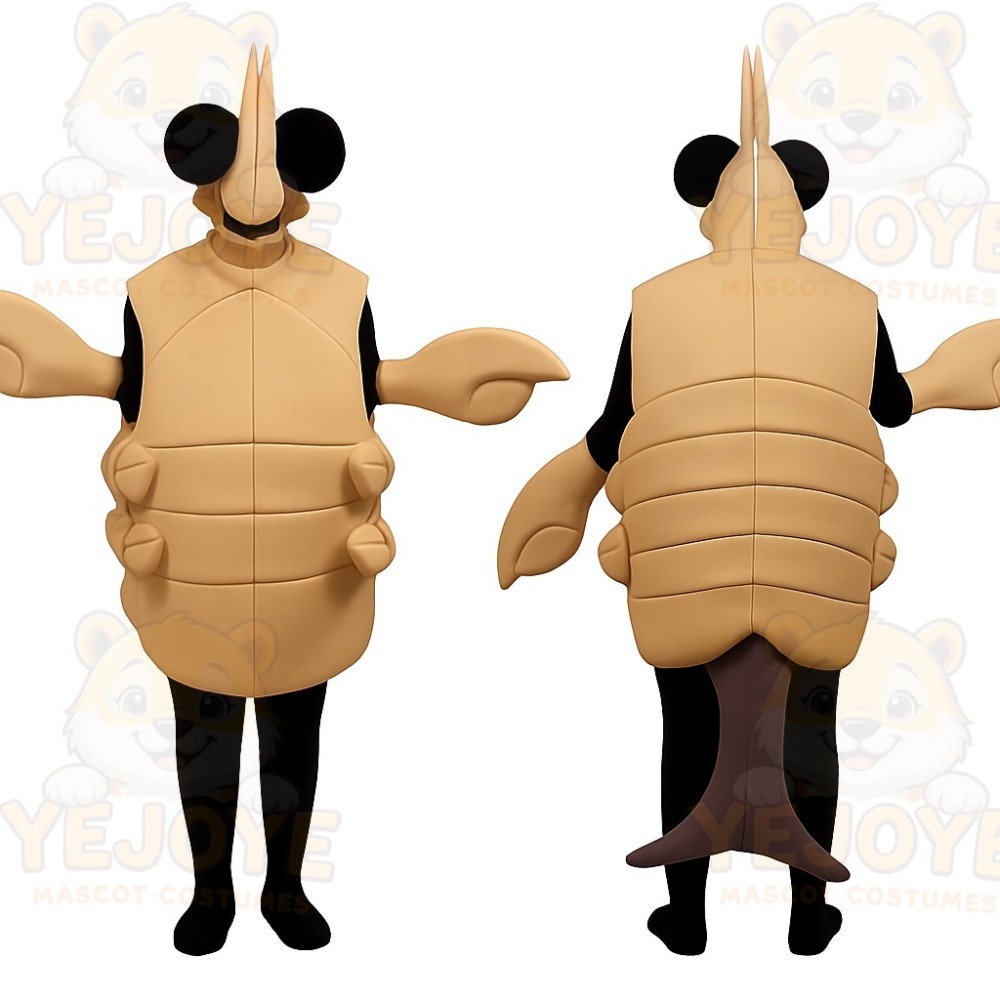 Brown Insect Mascot Costume