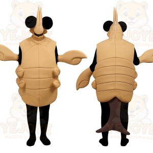 Brown Insect Mascot Costume