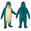 Teal Animal Mascot Costume