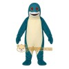 Teal Animal Mascot Costume Teal Animal Mascot Costume