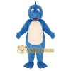 Blue Dinosaur Mascot Costume Blue Dinosaur Mascot Costume