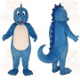 Blue Dinosaur Mascot Costume