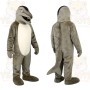 Gray Shark Mascot Costume