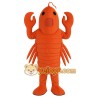 Orange Lobster Mascot Costume