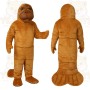 Brown Seal Mascot Costume