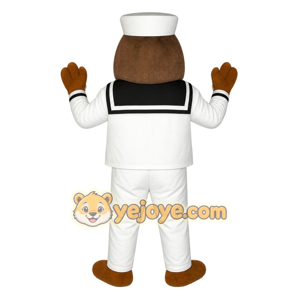 White Seal Mascot Costume White Seal Mascot Costume