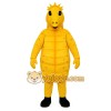 Yellow Seahorse Mascot Costume