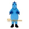 Blue Seahorse Mascot Costume Blue Seahorse Mascot Costume