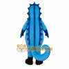 Blue Seahorse Mascot Costume Blue Seahorse Mascot Costume