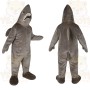 Gray Shark Mascot Costume